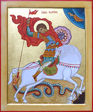 San Jorge mata al dragón