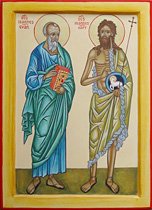 Les deux saints Jean