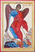 San Miguel y el dragón