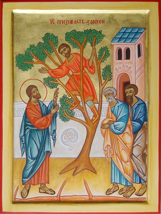 Jesus calls Zacchaeus